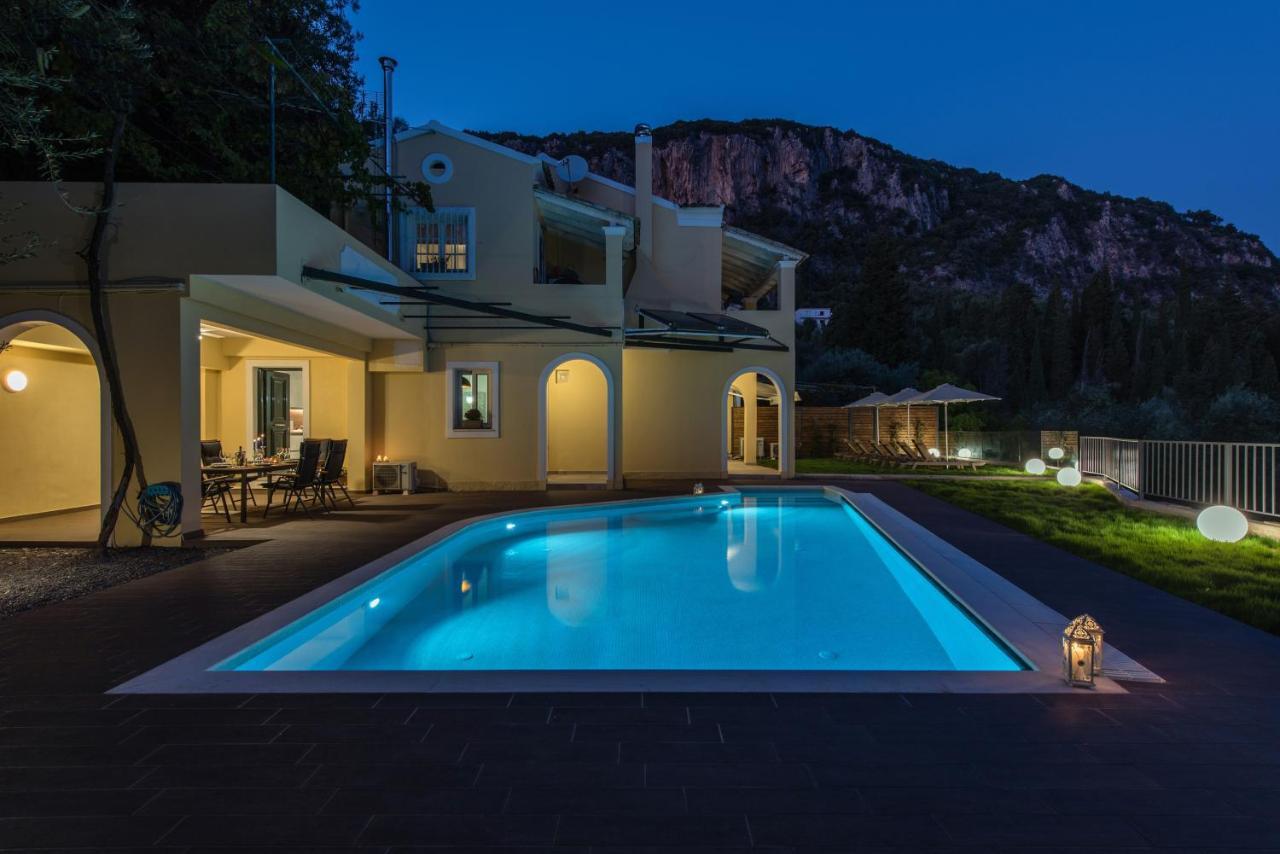 Апартаменты Ionian Sun Палеокастрица Экстерьер фото